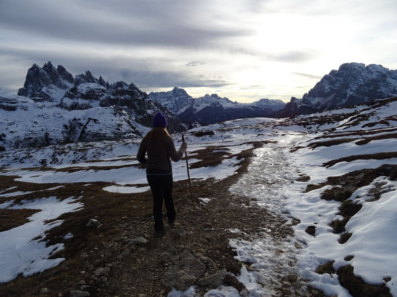 ai piedi delle....Tre Cime di Lavaredo